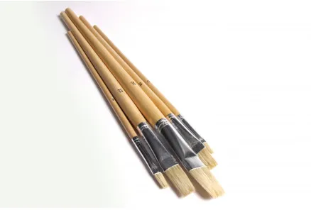 Artino Paint Brushes/Artist Brush Set Flat Assorted Sizes - 5 pcs