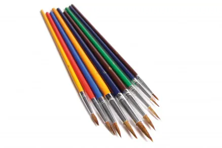Artino Watercolour Brush Set Hard Brush Assorted Sizes - 9 pcs