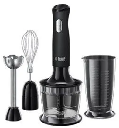 Russell Hobbs Hand Blender 3in1 Matte Black 24702-56 - 500 W