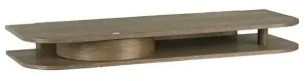Northern Valet Wall Shelf Smoked Oak